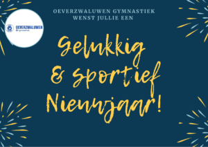 Een gelukkig en sportief 2025 gewenst!